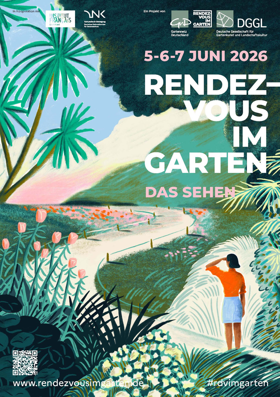 Rendezvous im Garten 2026 – „Das Sehen“ in den Historischen Rosengärten